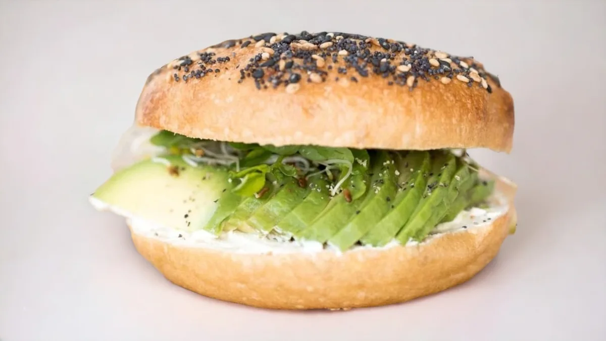 Avocado Egg Bagel