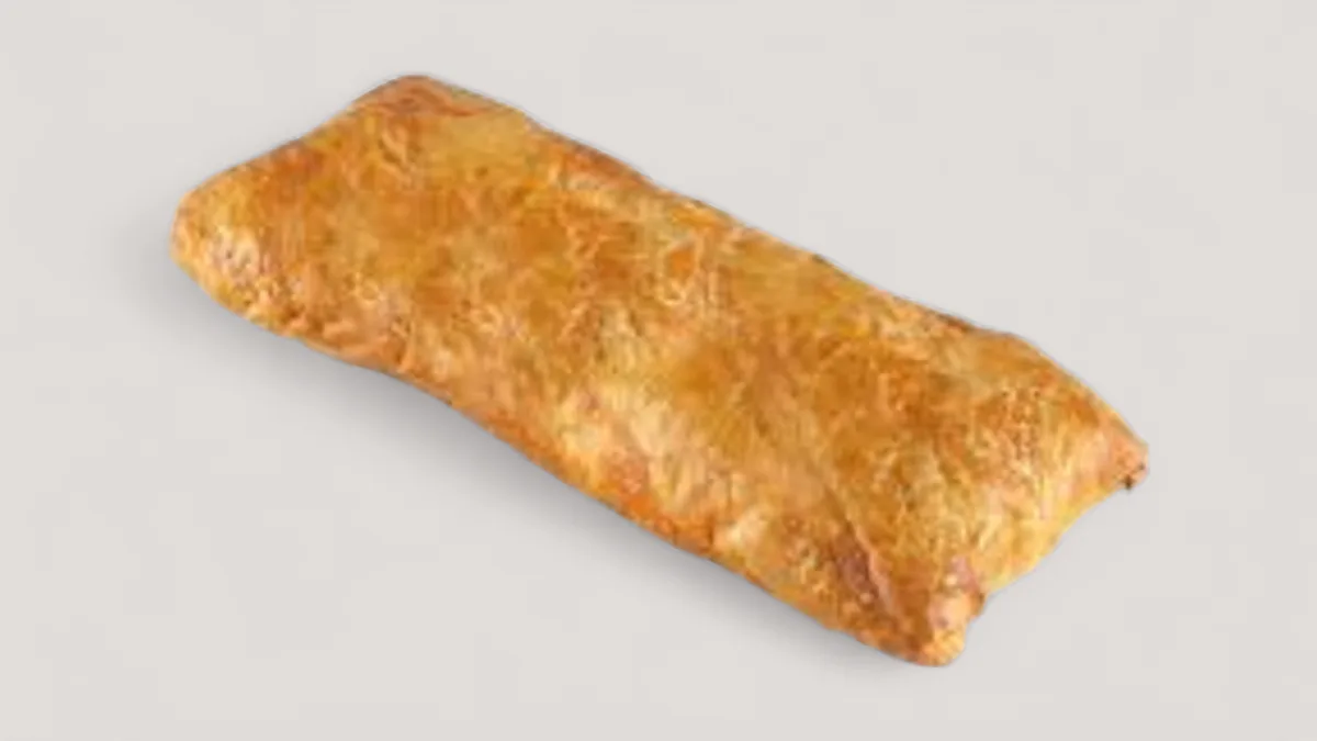 Fasting Bougatsa filled with Semolina Ideal for Two persons