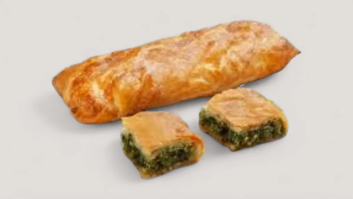 Fasting Spinach Bougatsa Ideal for two persons.