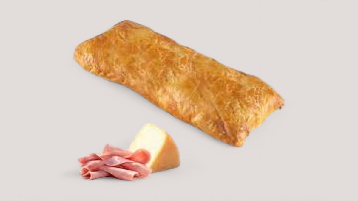 Greek Bougatsa with Kaseri Cheese and Ham for Two 500 gr