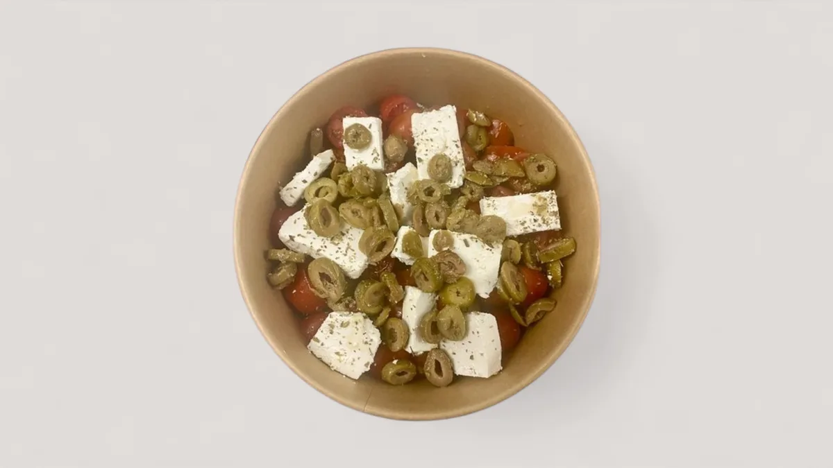 Greek Ntakos Salad