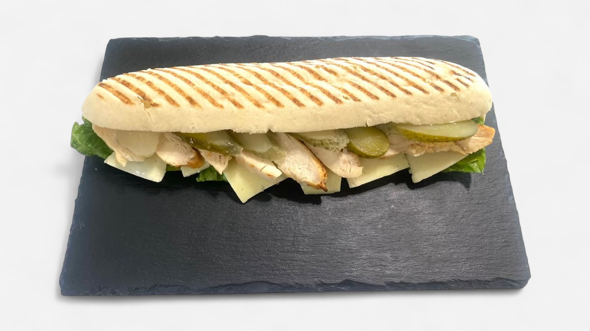 Grilled Chicken BBQ Panini