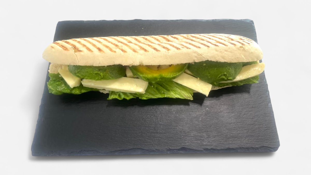 Halloumi and Avocado Panini