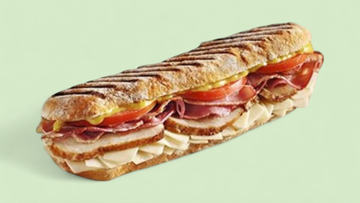 Hot Chicken Bacon Sandwich