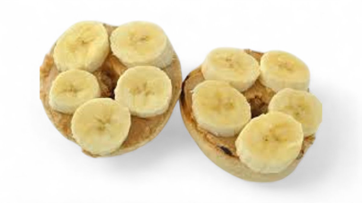 Peanut Butter Banana Bagel