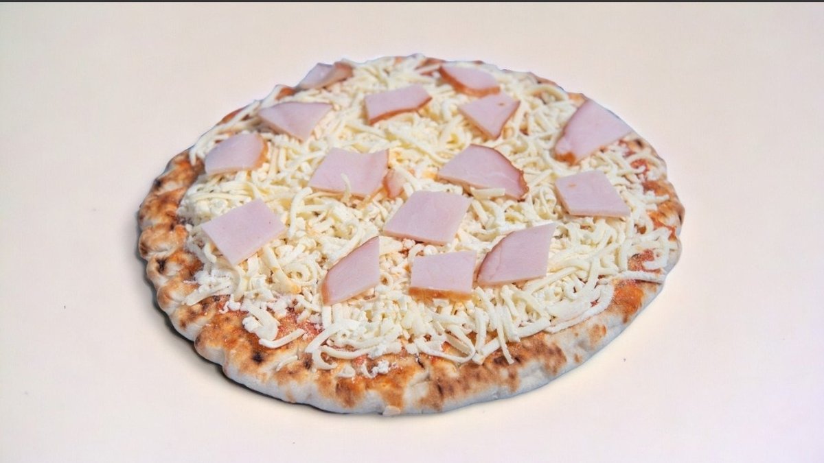 Pizza Bacon 550gr 26cm
