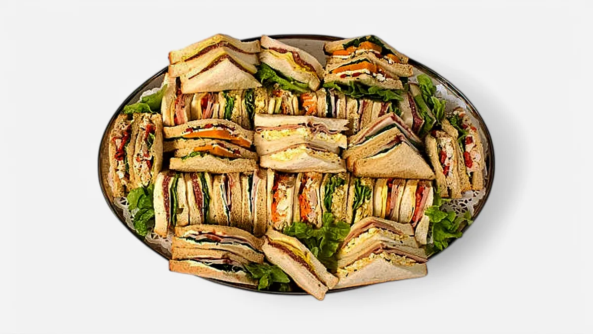 Toast Platter for 10 (20 Pieces)