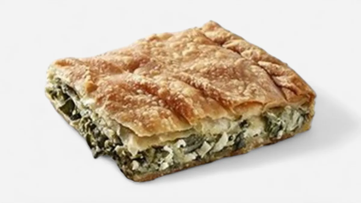Village Cheese - Spinach  Pie cooked in a Tray 250 gr