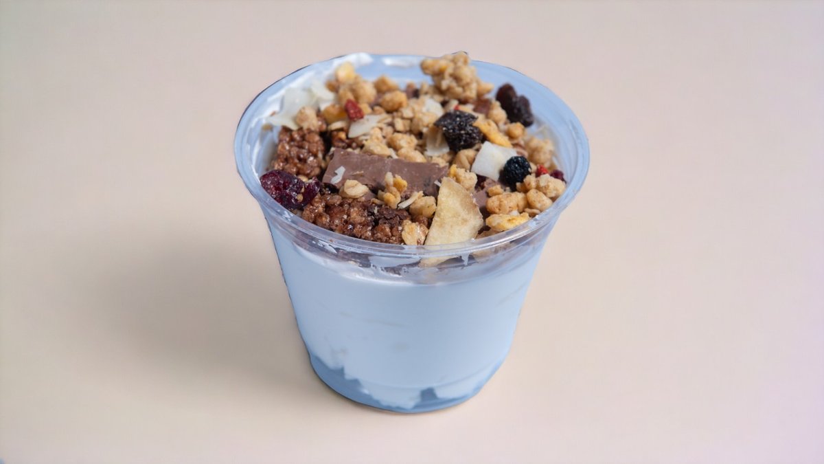 Yogurt with Orange Chocolate Muesli Cereals