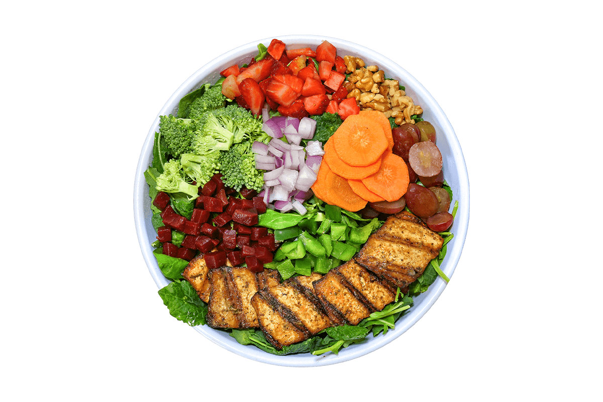 Grilled Tofu Salad