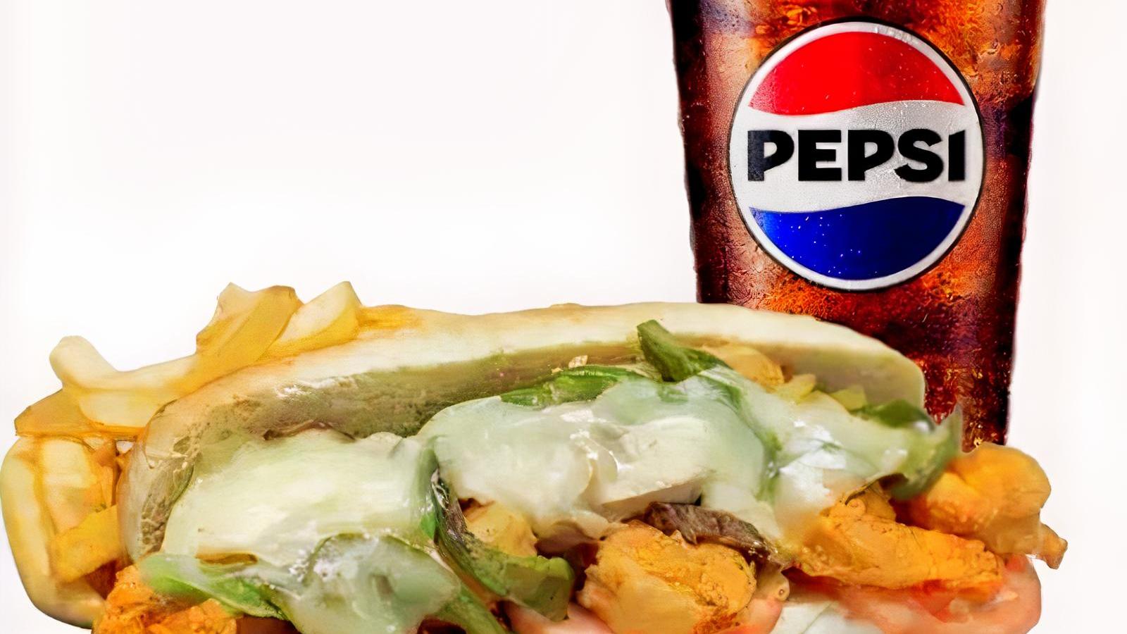 #5 Shrimp Po' Boy Fried