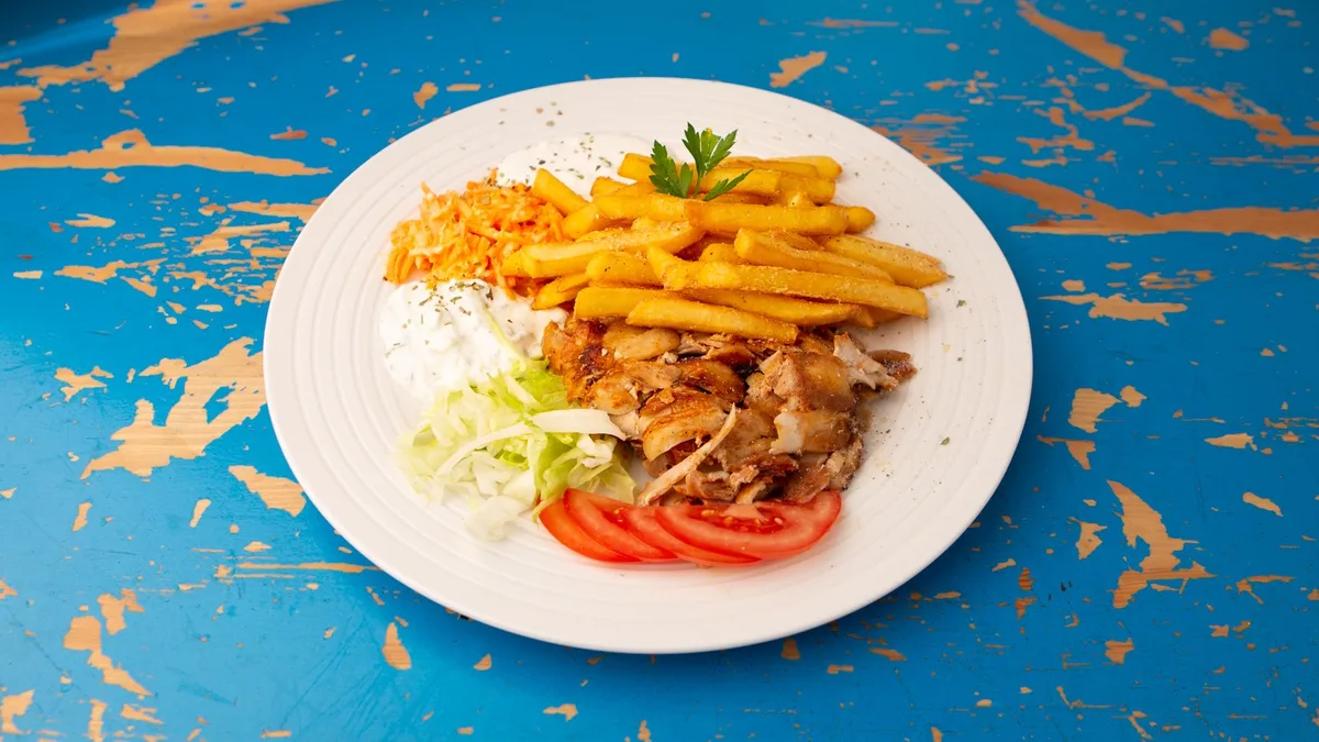 Gyros tál