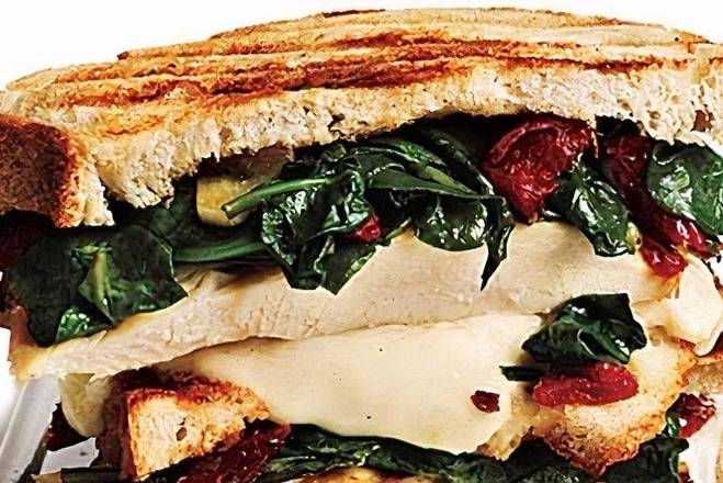Grilled Chicken Spinach Panini