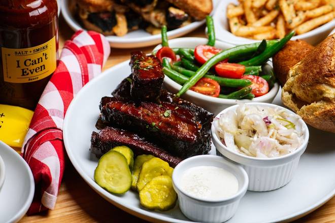 Trashed Ribs 1/2 Plate