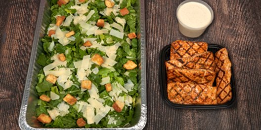 Salmon Caesar Salad