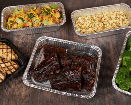 BBQ Ribs and Chicken Family Pack Large