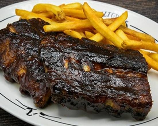 LD BBQ Pork Ribs (1/2 Rack)