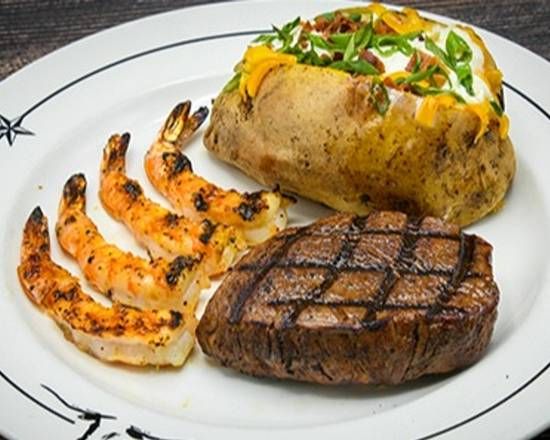 LD Top Sirloin and Shrimp