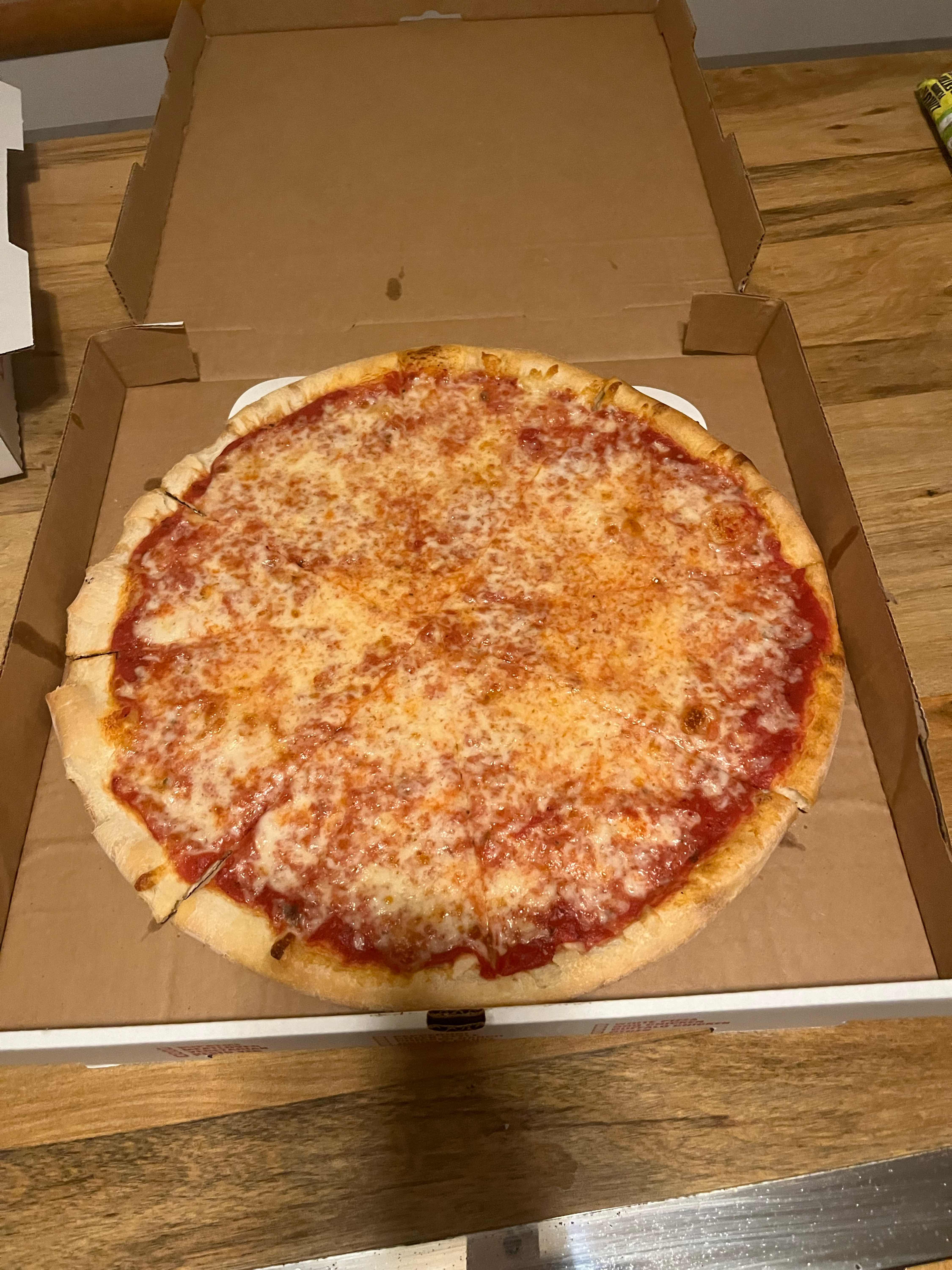 New York Style Cheese Pizza - X-Large 18"