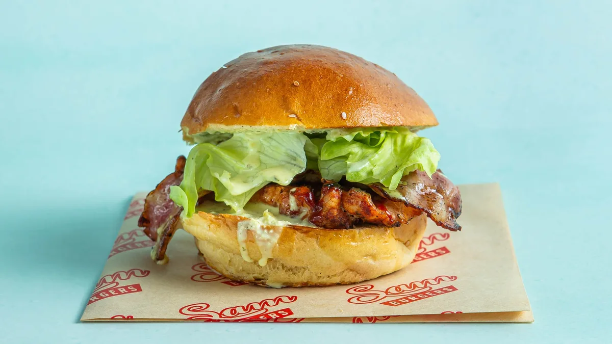 California Chicken Cheeseburger