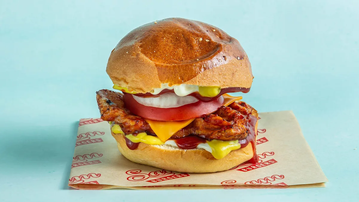 Chicken Cheeseburger