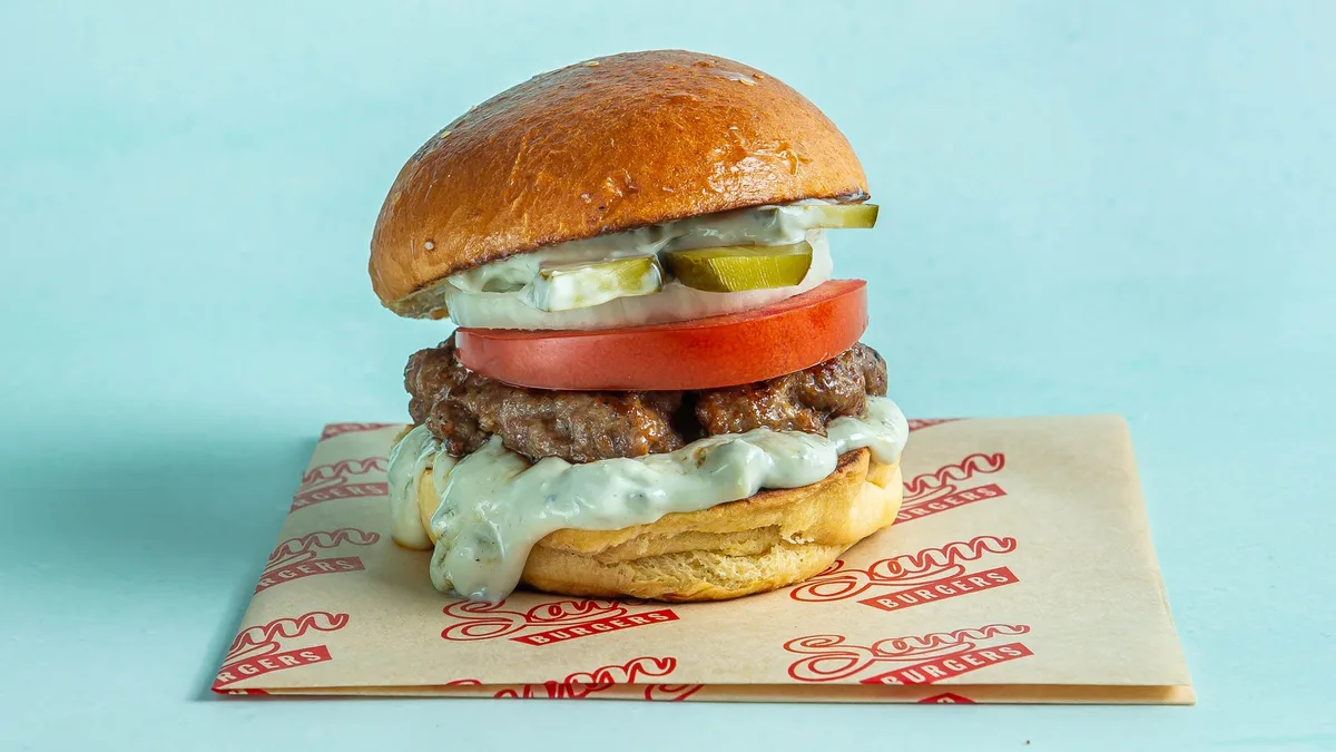 New York Blue Cheese Burger