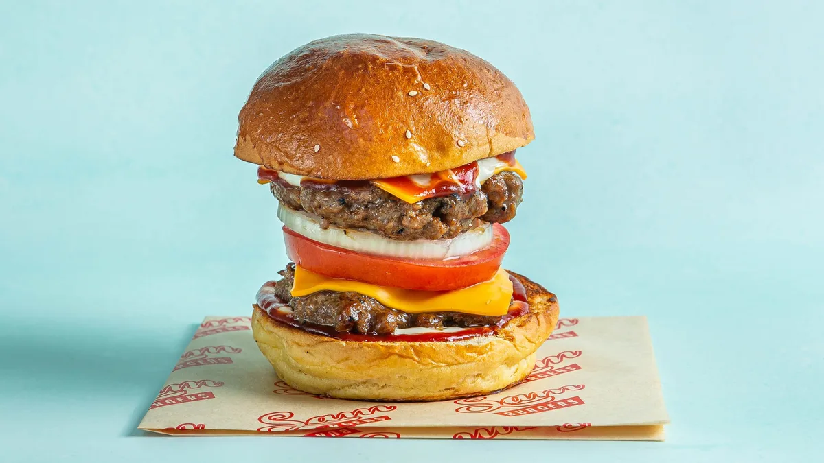X Large Cheese Βurger