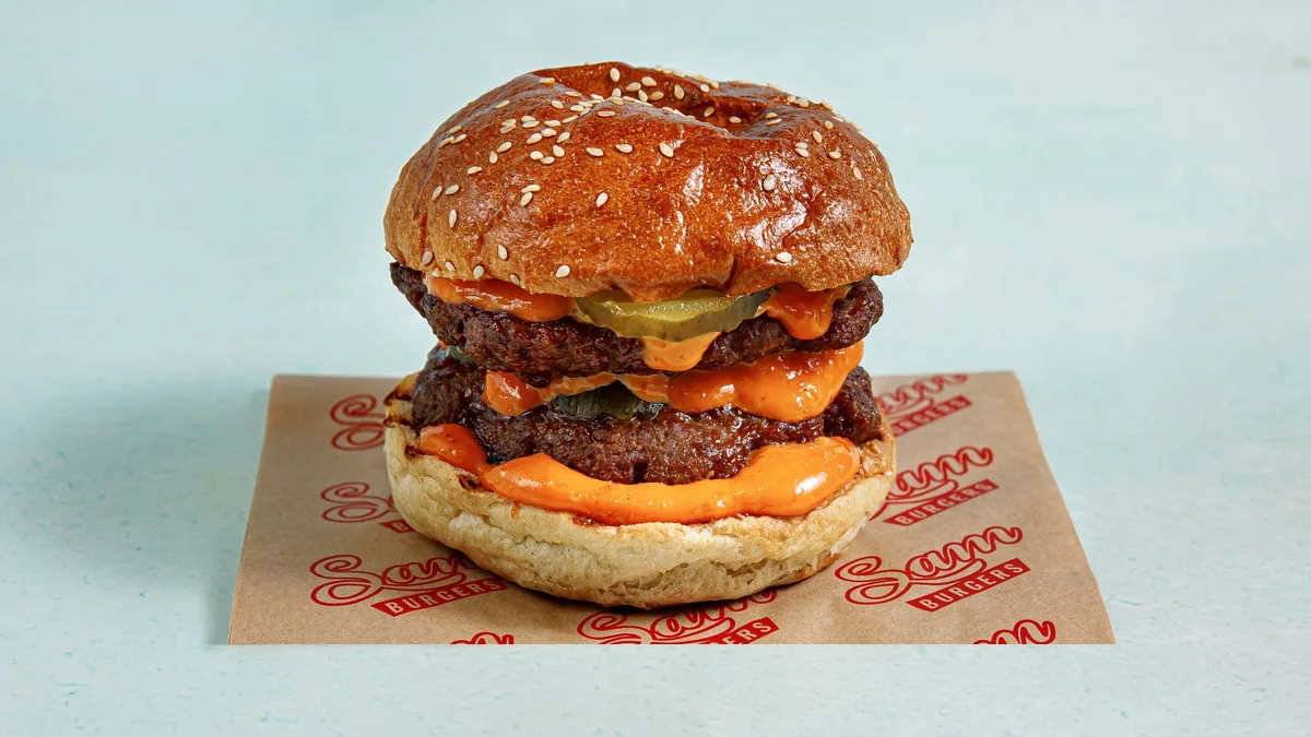 X Large Ohio Burger