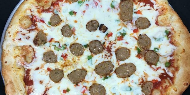 Sausage and Peppers Pizza