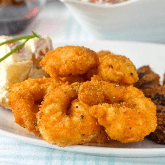 Pakoras de Camarones