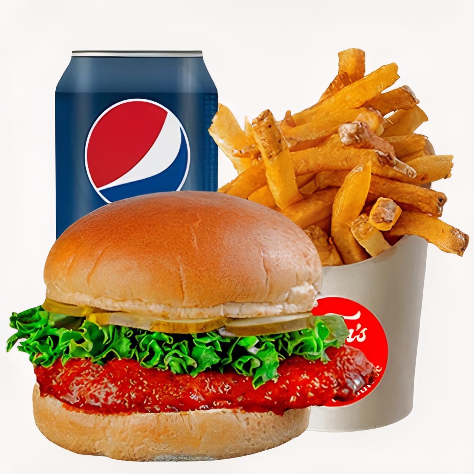 Nashville Hot Chicken Fries Combo (Halal)