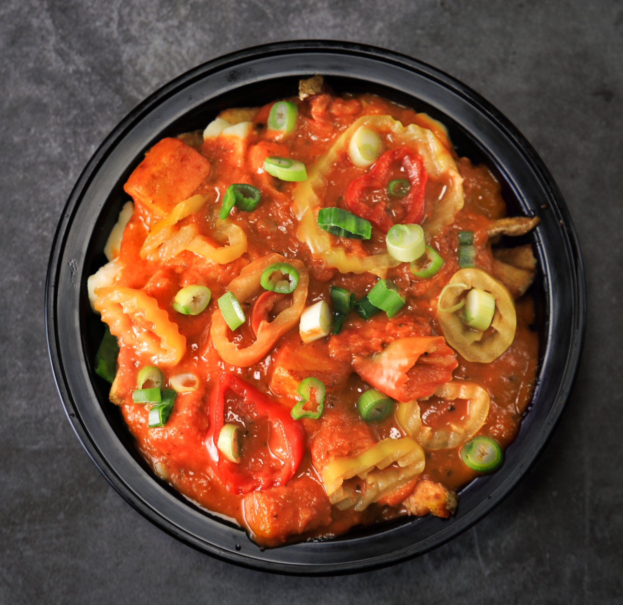 Spicy Paneer Poutine