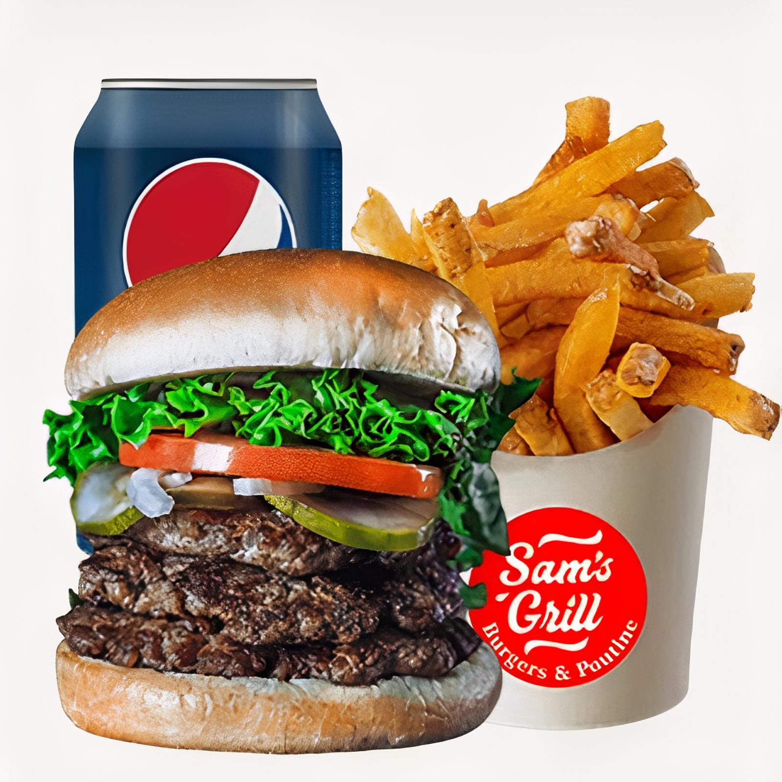 Super Burger Fries Combo