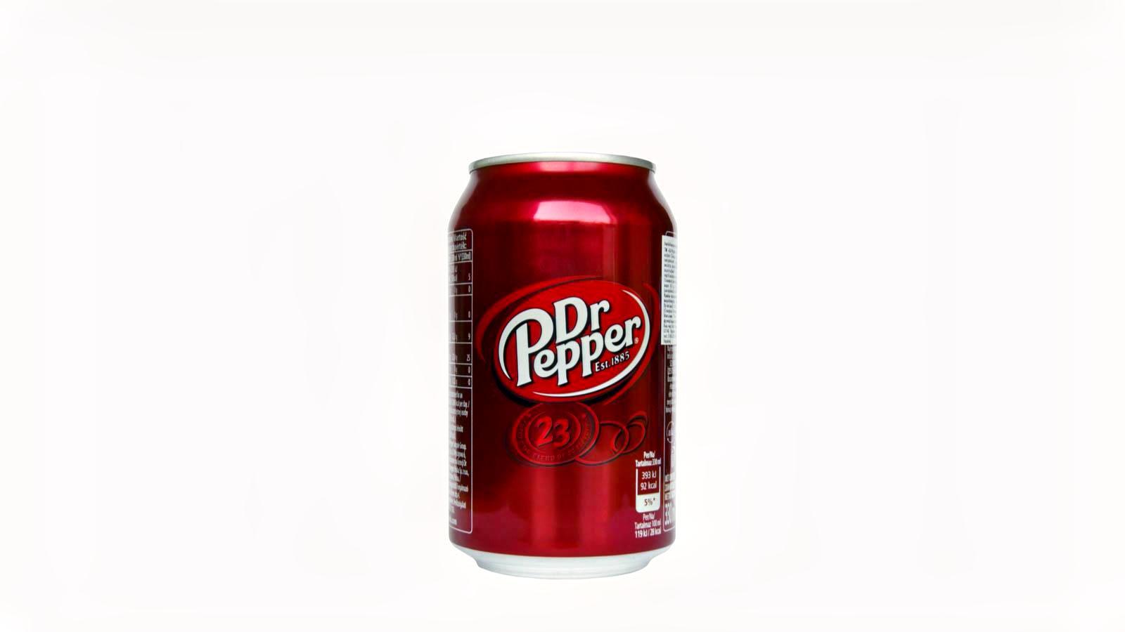 Dr. Pepper Can