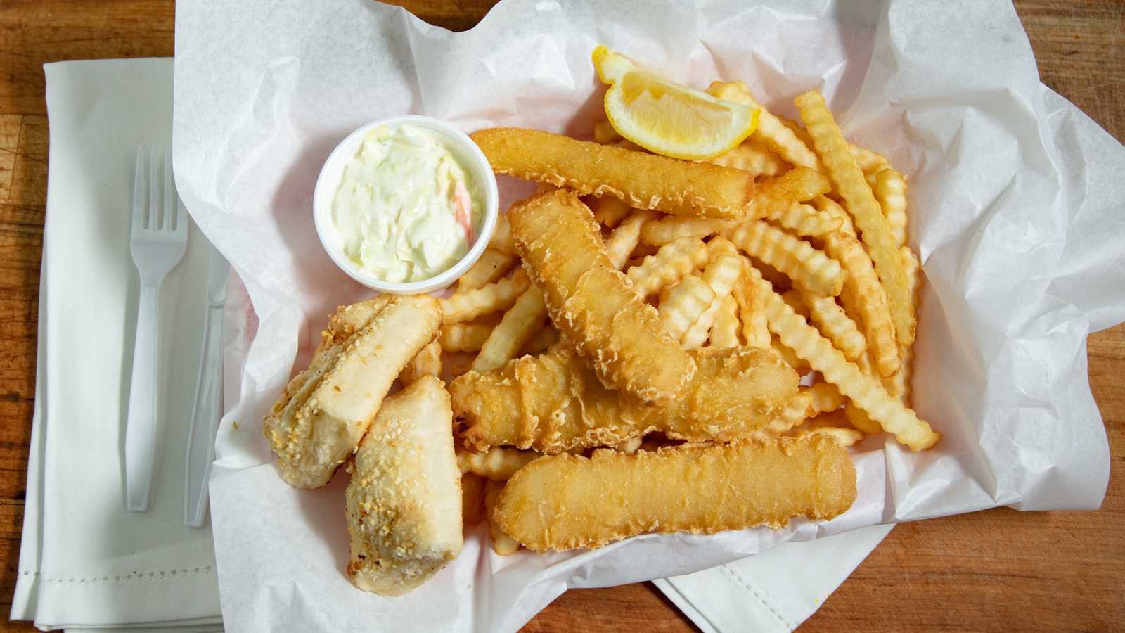 Fish and Chips (4 Piece)