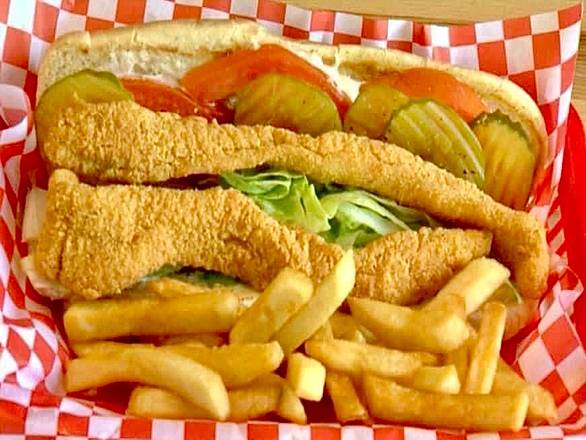 6. Fish Po' Boy