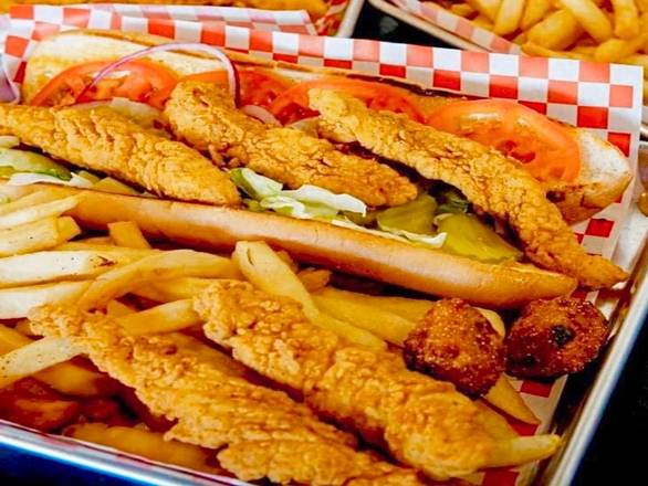 7. Chicken Po' Boy