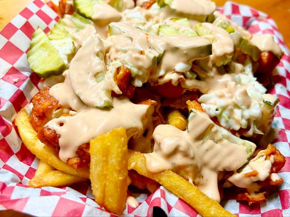 Nashville Hot Loaded Fries