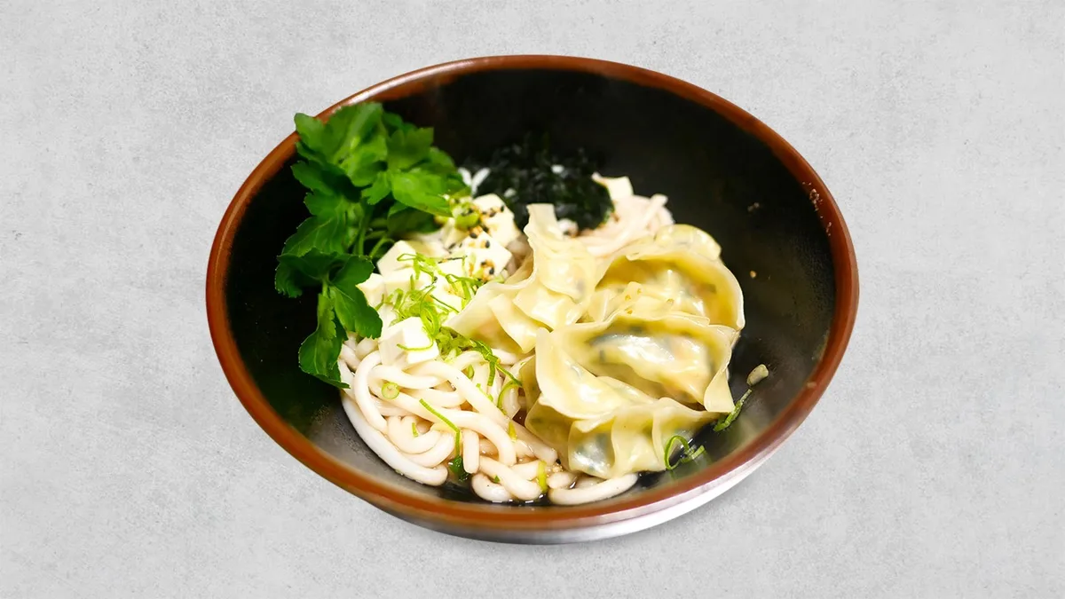 116 Miso Nudelsuppe mit Gyoza