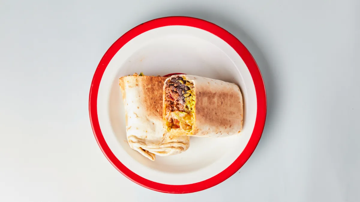 Carne Picada Burrito