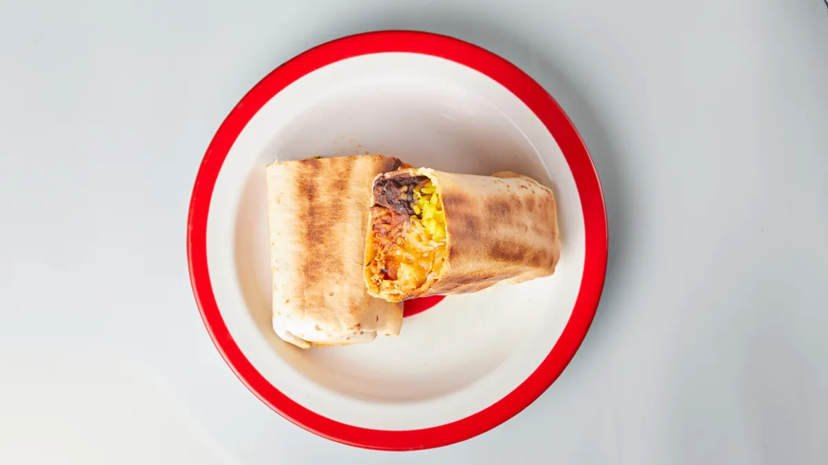 Chicken Tinga Burrito