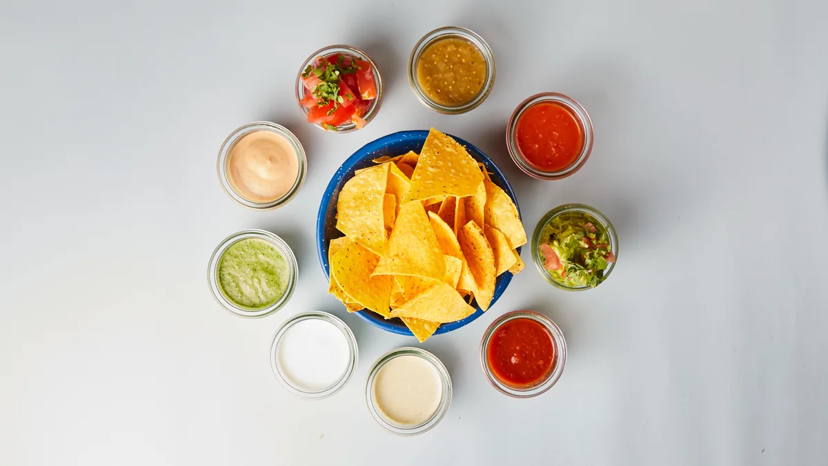 Chips mit Salsa