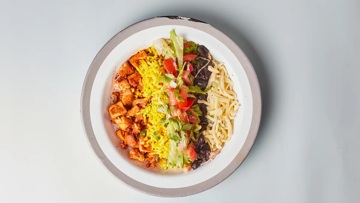 Tofu Verduras Bowl