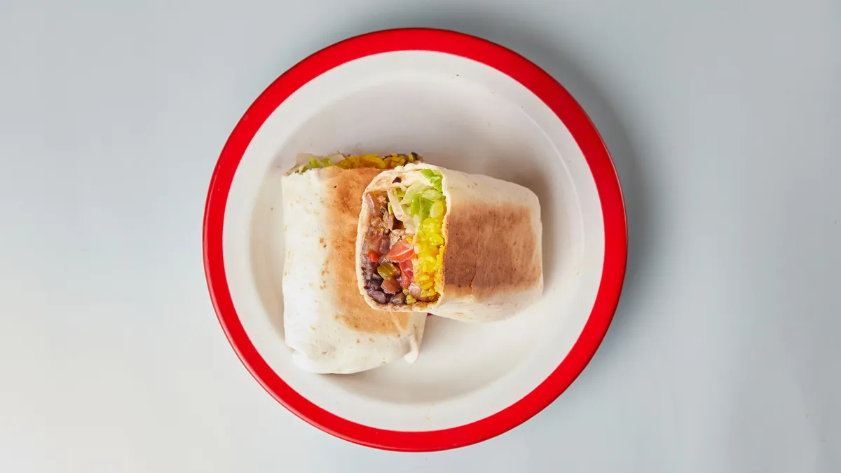 Verduras Asadas Burrito
