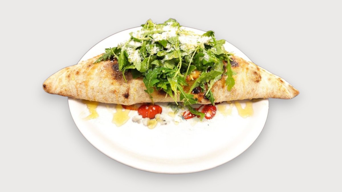 Honey rucola calzone