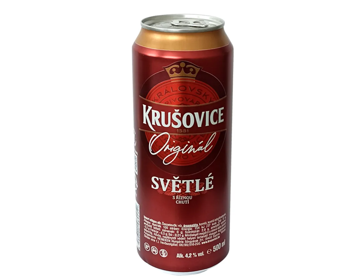 Krusovice lager 0,5l