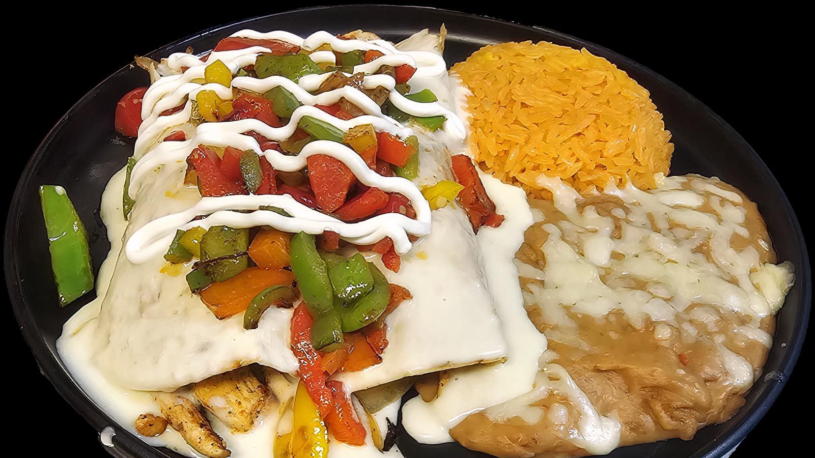 Burritos Fajitas (2)