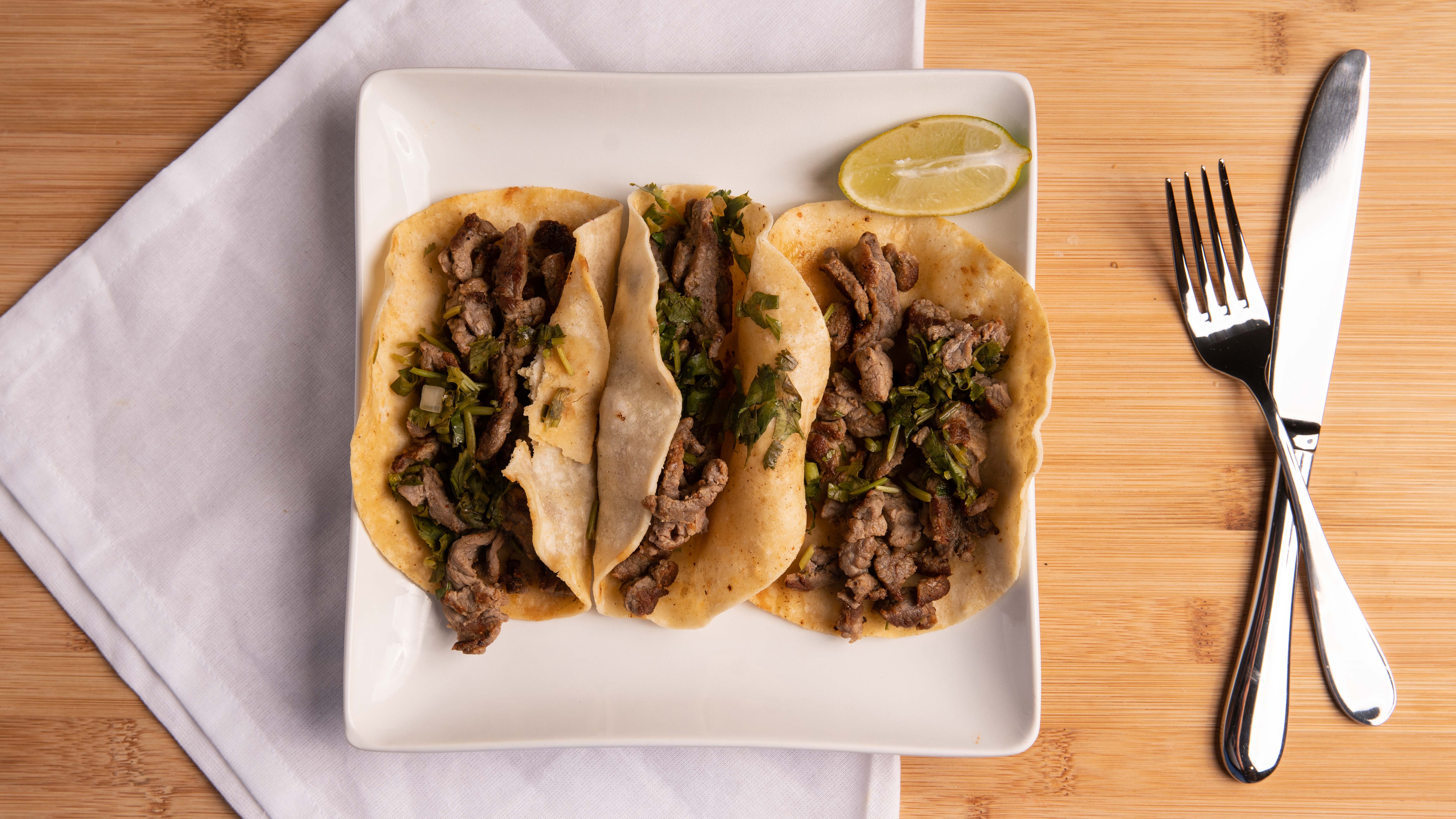 Tacos de Carne Asada (3)