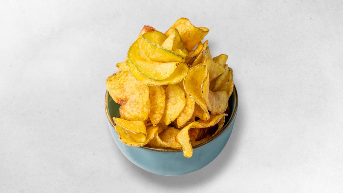 Hausgemachte Kartoffelchips