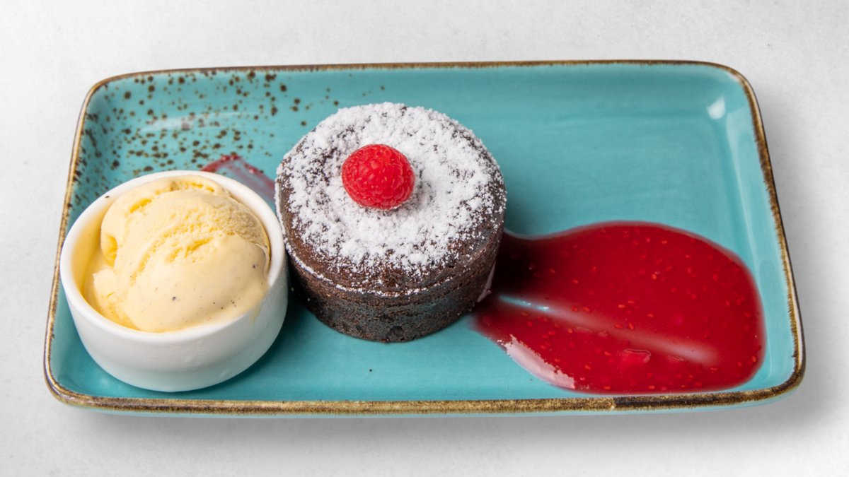 Himbeer Lava Cake